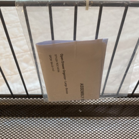 NWT Threshold Oil Rubbed Bronze Large Open Shelf - Picture 7 of 9